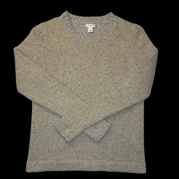 J Crew Champagne Crew Neck Sweater - Picture 6 of 6
